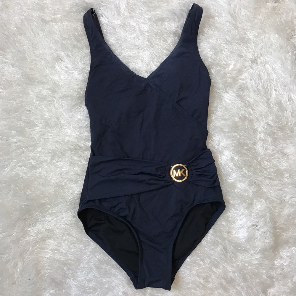 Michael By Michael Kors Navy One piece Swimsuit